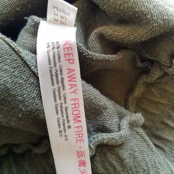 🌸 Free People | Olive Cozy Joggers‎ M - Picture 7 of 10